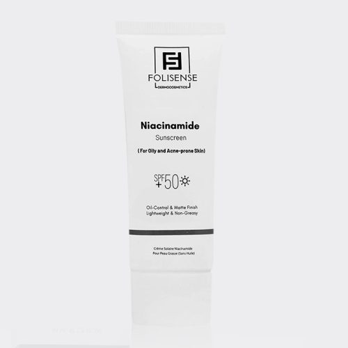 1-folisense-niacinamide-sunscreen-oily ضد آفتاب پوست چرب نیاسینامید فولیسنس
