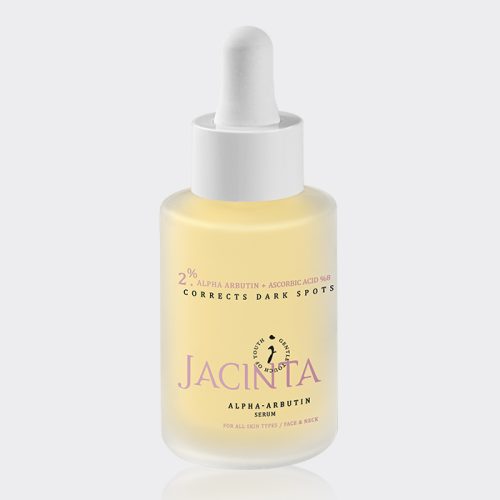 1-jacinta-alpha-abutin-serum سرم ضد لک و روشنکننده آلفا آربوتین ژاکینتا