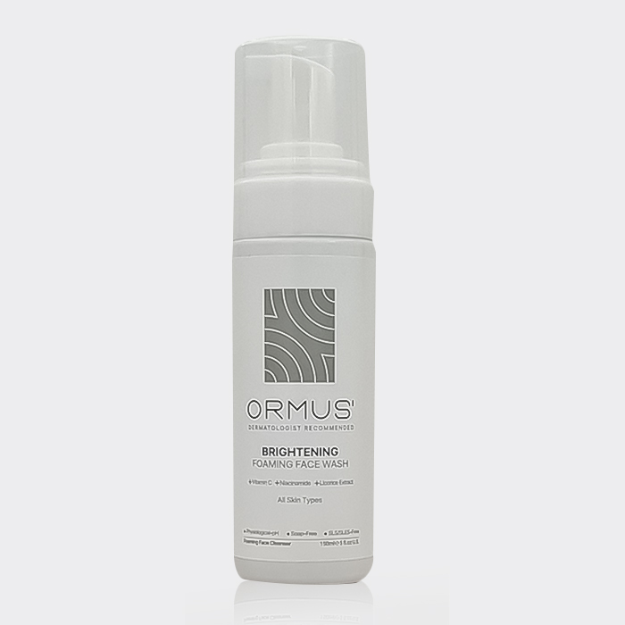 1-ormus-brightening-face-wash-foam فوم شستشو روشن کننده اورموس