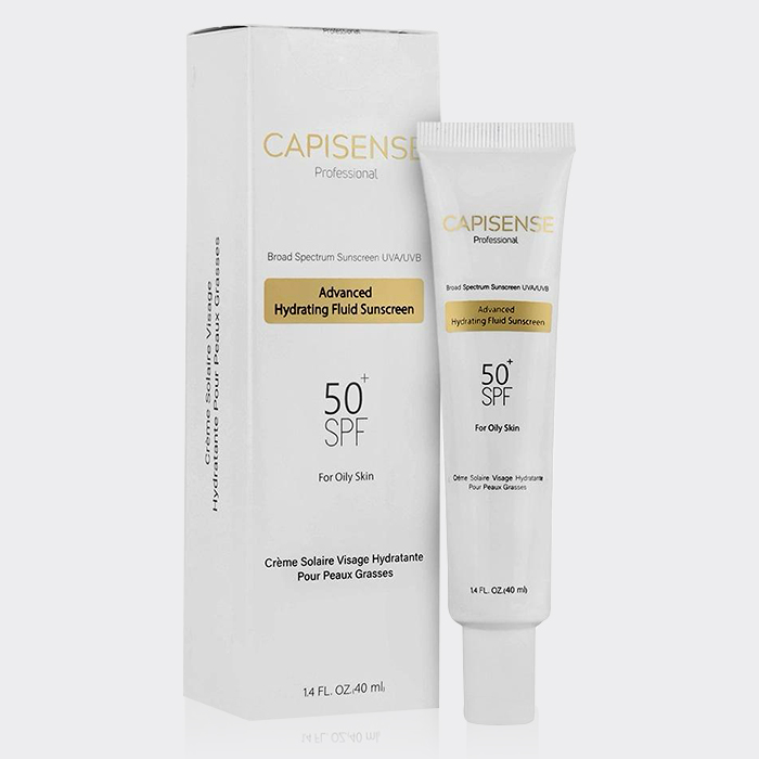 2-capisensefluid sunscreen oily skin ضد آفتاب آبرسان پوست چرب کپیسنس