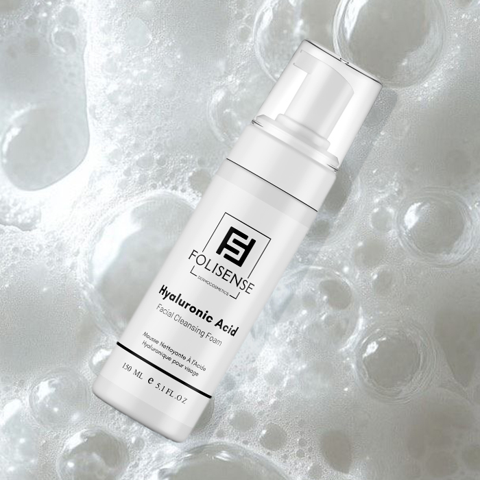 فوم شستشو هیالورونیک اسید فولیسنس