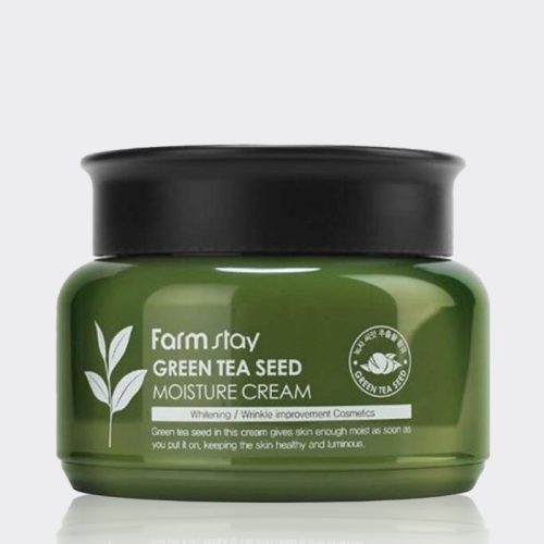 1-farm-stay-green-tea-seed-moisture-cream کرم آبرسان دانه چای سبز فارم استی
