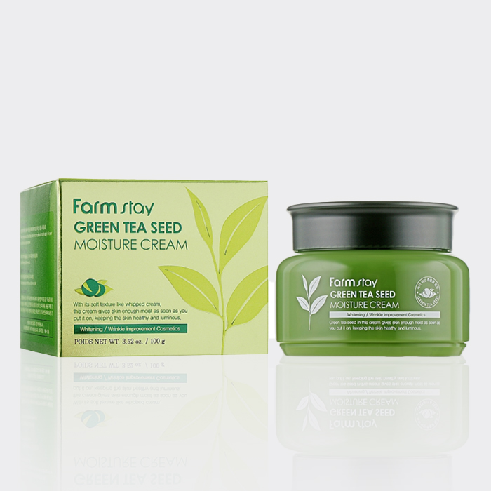 2-farm-stay-green-tea-seed-moisture-cream کرم آبرسان دانه چای سبز فارم استی