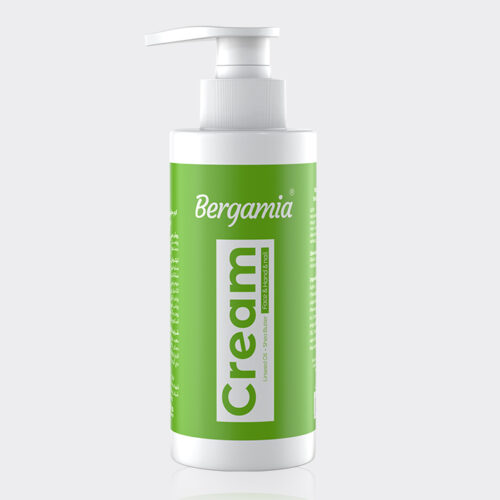 1-bergamia-moisturising-face-hand-nail-sheabutter کرم مرطوب کننده روغن کتان و شی باتر برگامیا