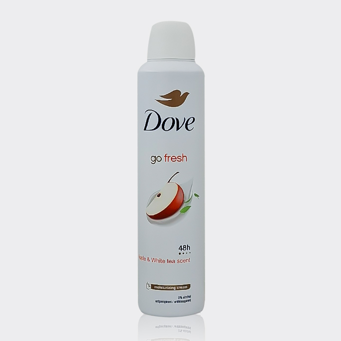 1-dove-go-fresh-apple-white-tea اسپری ضد تعریق سیب داو