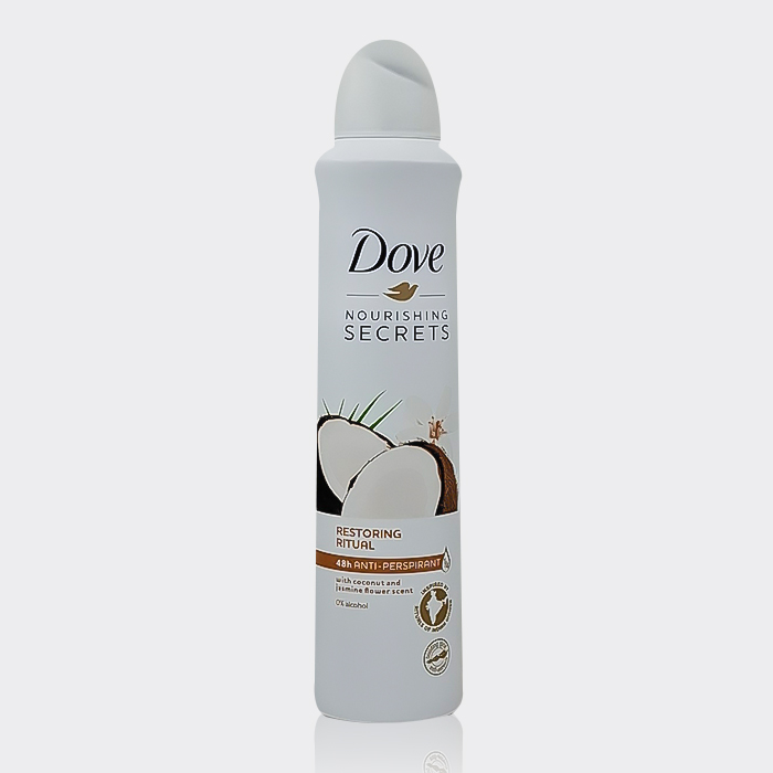 1-dove-nourishing-secrects-coconut اسپری ضد تعریق نارگیل داو