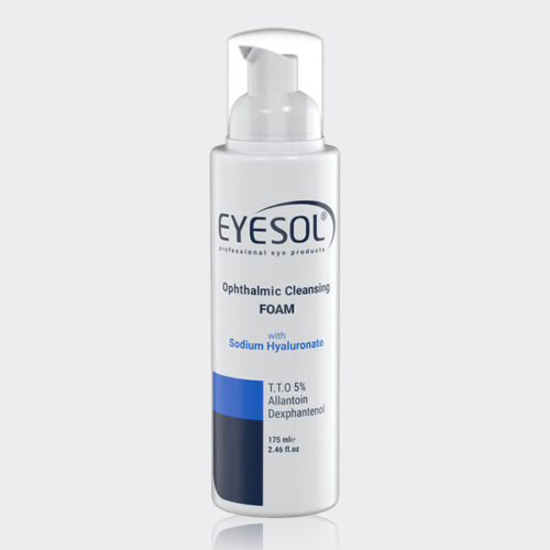 1-eyesol-cleansing-foam فوم شستشو پلک و مژه آیسول