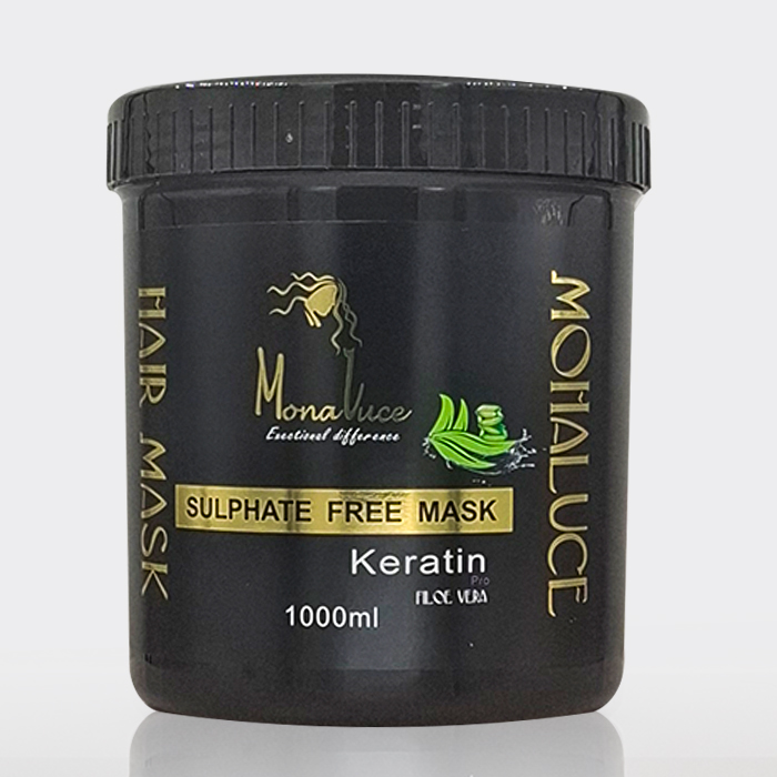 1-monaluce-mask-keratin ماسک مو بدون سولفات کراتین نانوهیل