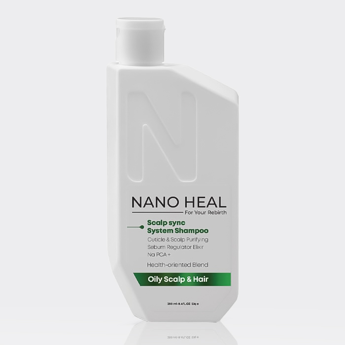 1-nanno-heal-scalp-synce-system-shampoo شامپو متعادل کننده مو و کف سر چرب نانو هیل