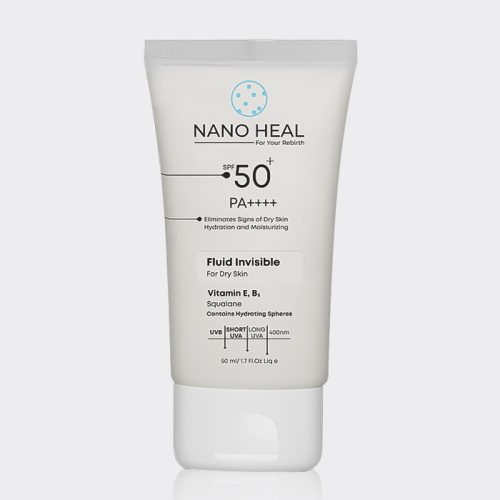 1-nano-heal-dry-sunscreen فلوئید ضد آفتاب پوست خشک نانو هیل
