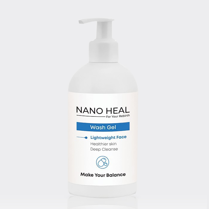 1-nano-heal-face-wash-gel ژل شستشو درخت چای نانو هیل