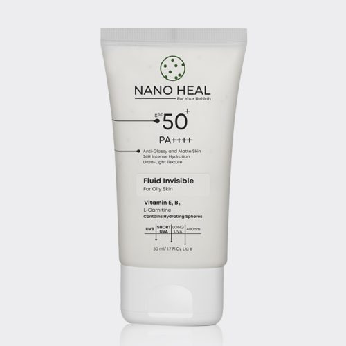 1-nano-heal-oily-sunscreen فلوئید ضد آفتاب پوست چرب نانو هیل
