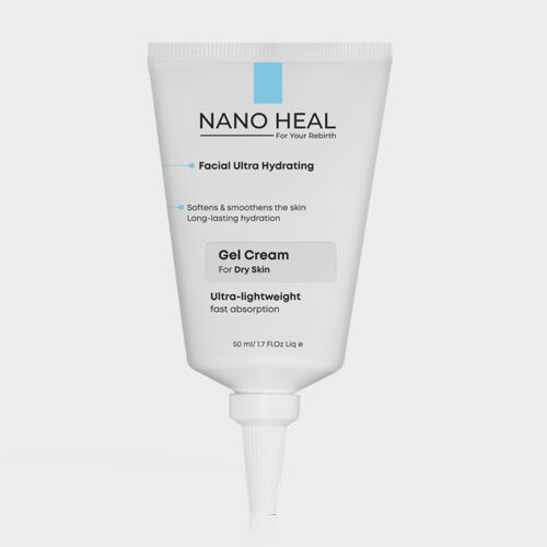 1-nanoheal-gelcream-for-dry-skin ژل کرم آبرسان پوست خشک نانو هیل