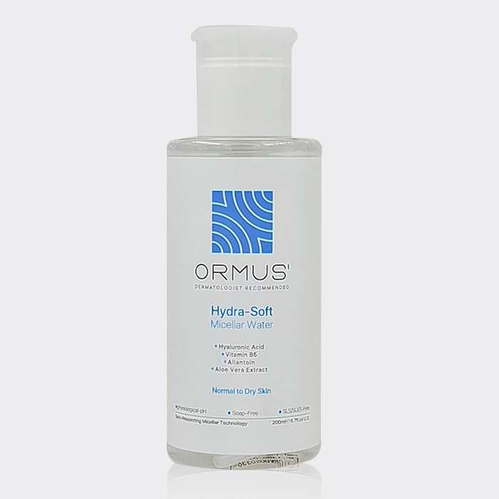1-ormus-hydra-soft-micellar میسلار واتر آبرسان پوست خشک اورموس