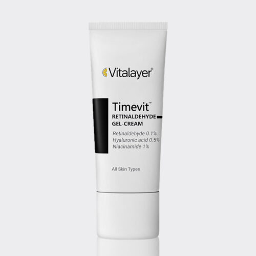 1-vitalayer-timevit-retinaldehyde-gel-cream کرم ژل رتینالدئید تایم ویت ویتالیر