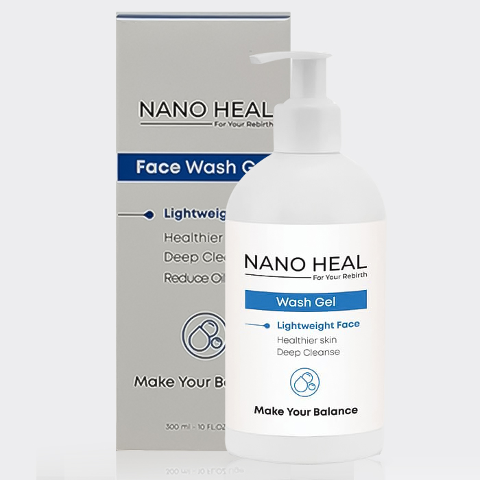 2-nano-heal-face-wash-gel ژل شستشو درخت چای نانو هیل