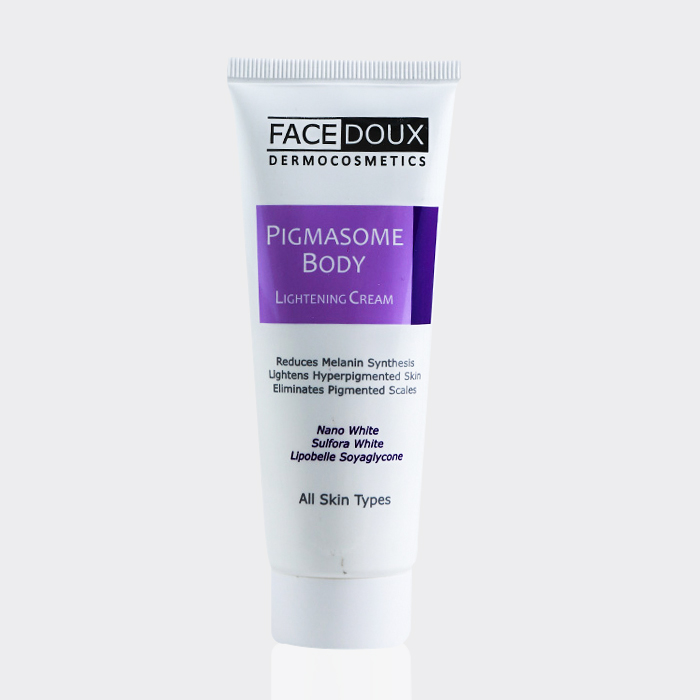 1-acedoux-pigmasome-body-cream کرم ضد لک و روشن کننده بدن پیگمازوم فیس دوکس
