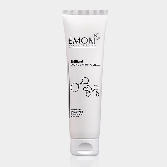1-emoni body lightening cream copy کرم روشن کننده بدن بریلیانت امونی