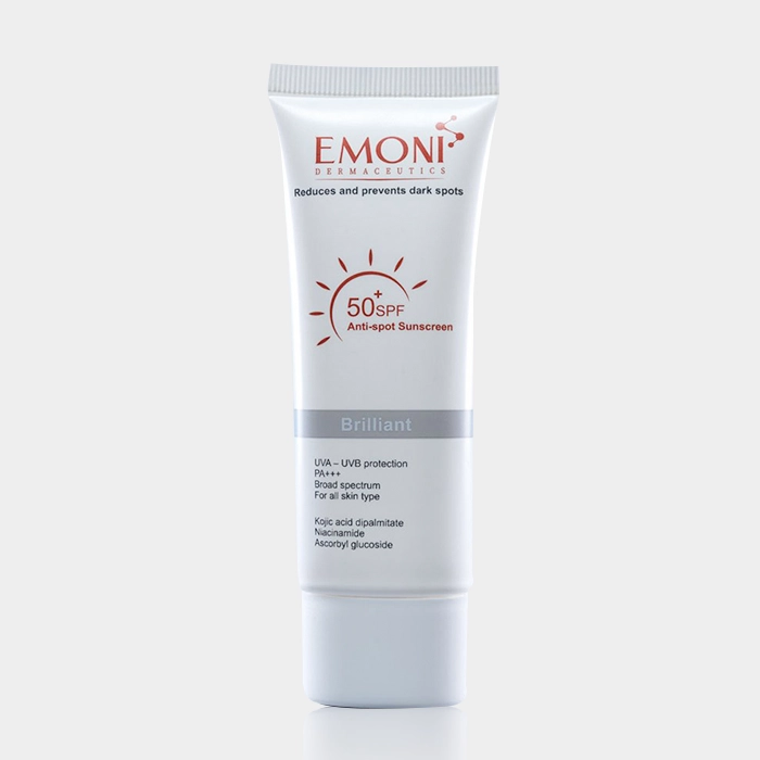1-emoni brilliant sunscreen copy کرم ضد آفتاب ضد لک بریلیانت امونی