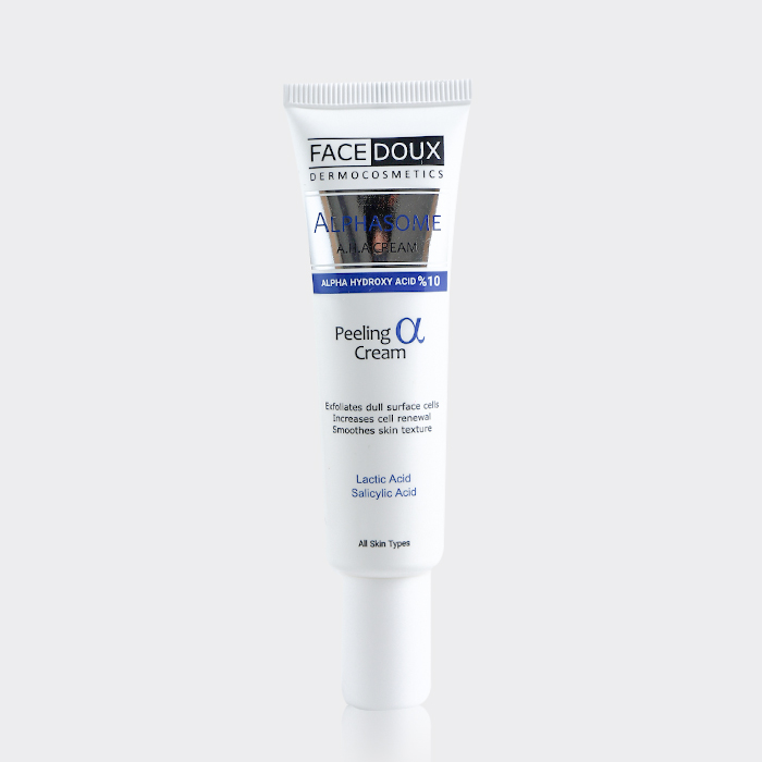 1-facedoux-alphasome-aha-cream کرم لایه بردار 10% آلفازوم فیس دوکس