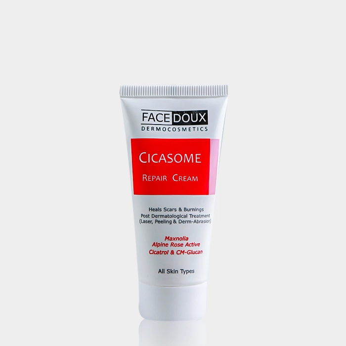 1-facedoux cicasome repaire cream copy کرم ترمیم کننده سیکازوم فیس دوکس