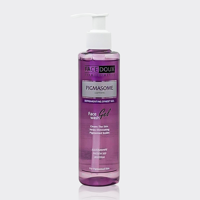 1-facedoux-igmasome-facewash-gel ژل شستشو ضد لک پیگمازوم فیس دوکس