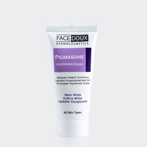 1-facedoux-pigmasome-lightening-cream کرم ضد لک و روشن کننده پیگمازوم فیس دوکس
