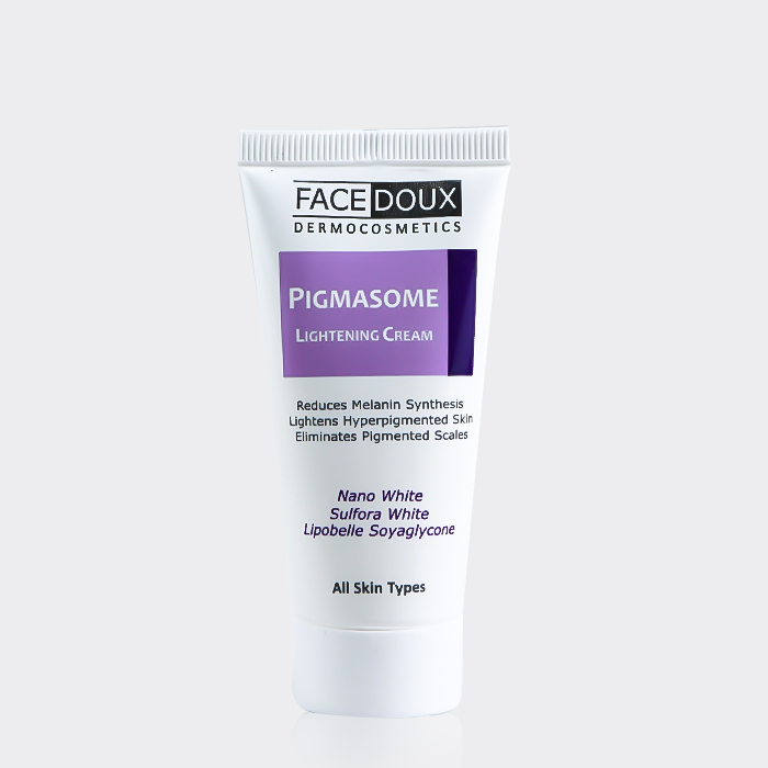 1-facedoux-pigmasome-lightening-cream کرم ضد لک و روشن کننده پیگمازوم فیس دوکس