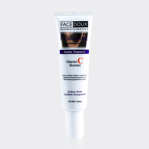 1-facedoux-pigmasome-vitamin-c-booster کرم ضد لک و روشن کننده ویتامین سی پیگمازوم فیس دوکس