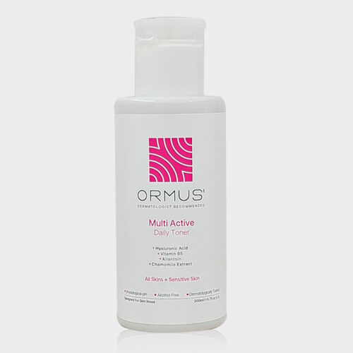 1-ormus-multi-active-daily-toner تونر تسکین دهنده پوست حساس اورموس