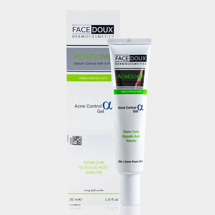2-facedoux acnesome acne control alpha gel copy ژل ضد جوش آکنه زوم فیس دوکس