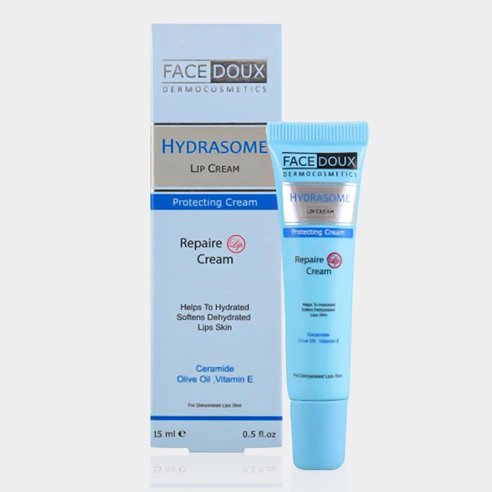 2-facedoux hydrasome lip cream copy بالم لب مرطوب کننده هیدرازوم فیس دوکس
