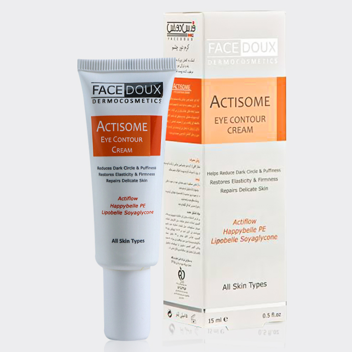 2-facedoux-vitamin-c-eye-contour-cream کرم دورچشم ویتامین سی پنج کاره فیس دوکس