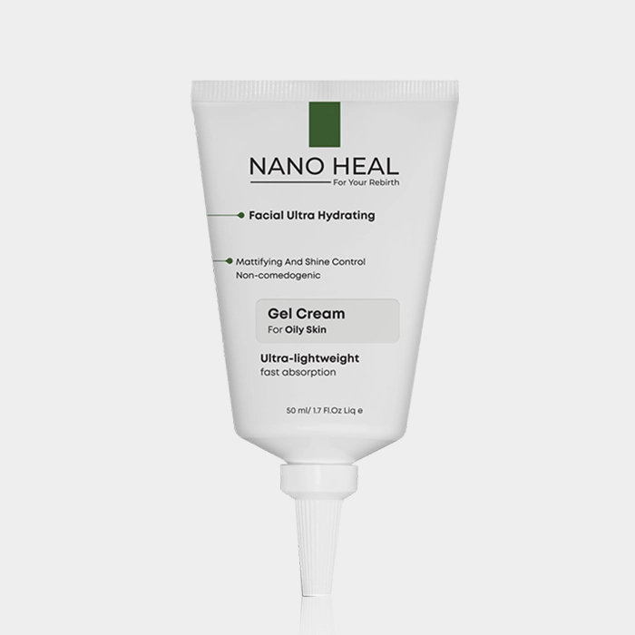 1-nanoheal gel cream oily skin copy ژل کرم آبرسان پوست چرب نانو هیل