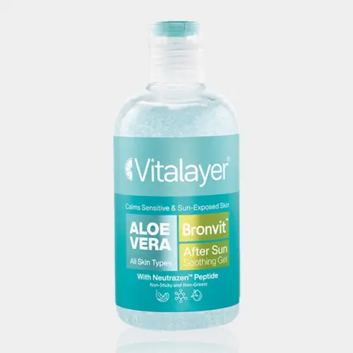1-vitalayer bronvit after sun gel copy ژل ترمیم کننده پوست آسیب دیده برن ویت ویتالیر
