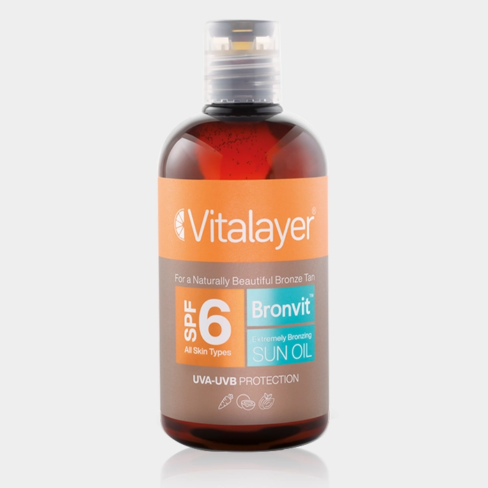 1-vitalayer bronvit sun oil face and body copy روغن آفتاب برنز کننده برن ویت ویتالیر