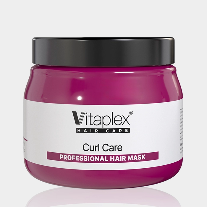 1-vitaplex curl care haire mask copy ماسک موهای فر ویتاپلکس