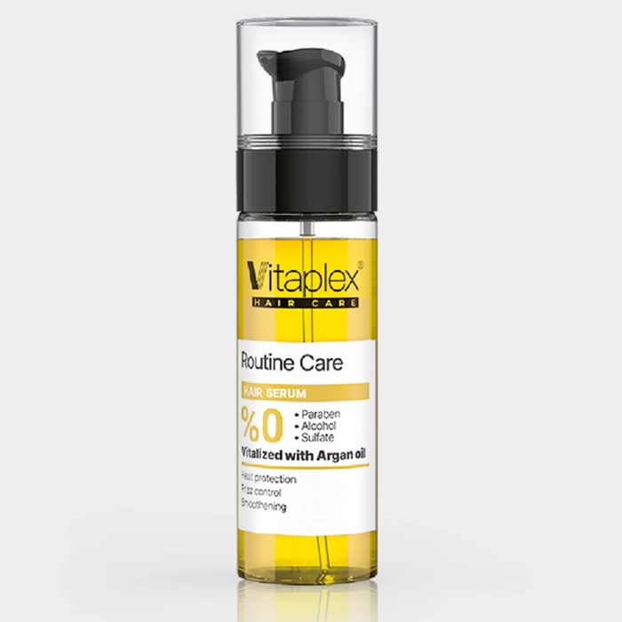 1-vitaplex routine care hair serum argan copy سرم مو نرم کننده و درخشان کننده آرگان ویتاپلکس