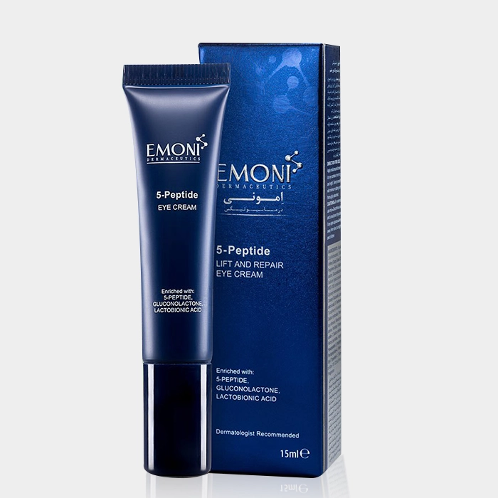 2-emoni 5peptide eye cream copy کرم دور چشم ضد چروک 5 پپتاید امونی