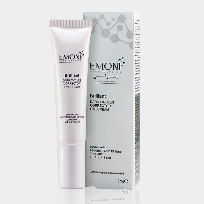 2-emoni brilliant eye cream copy کرم ضد تیرگی و پف دور چشم امونی