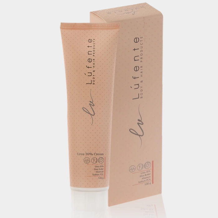 2-lufente urea30 cream copy کرم لایه بردار بدن اوره 30% لوفنته