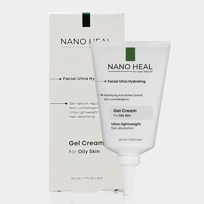 2-nanoheal gel cream oily skin copy ژل کرم آبرسان پوست چرب نانو هیل