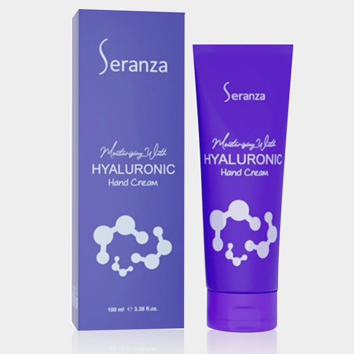 2-seranza hand cream hyaluronic copy کرم آبرسان دست سرانزا