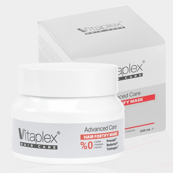 2-vitaplex hair fortify mask copy ماسک مو تقویت کننده و ضد ریزش ویتاپلکس