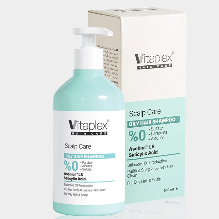 2-vitaplex oily hair shampoo copy شامپو مو و کف سر چرب ویتاپلکس فاقد سولفات