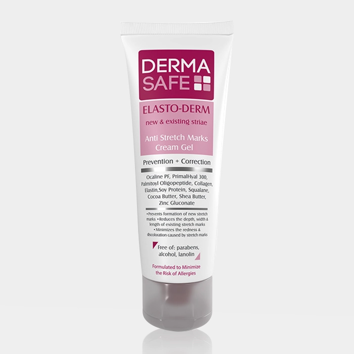 1-dermasafe elasto derm anti stretchcream gel copy کرم ژل ضد ترک بدن الاستودرم درماسیف