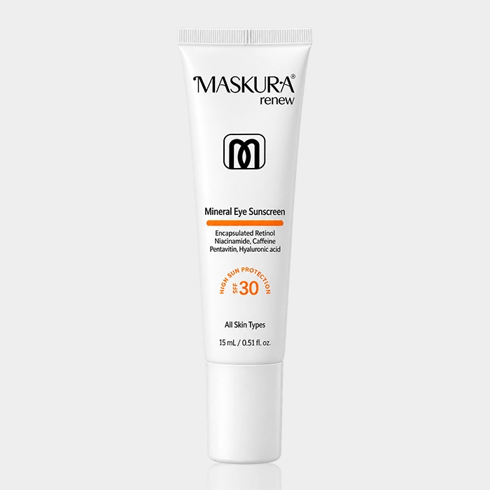 1-maskura mineral eye sunscreen copy کرم ضد آفتاب مینرال دور چشم ماسکورا