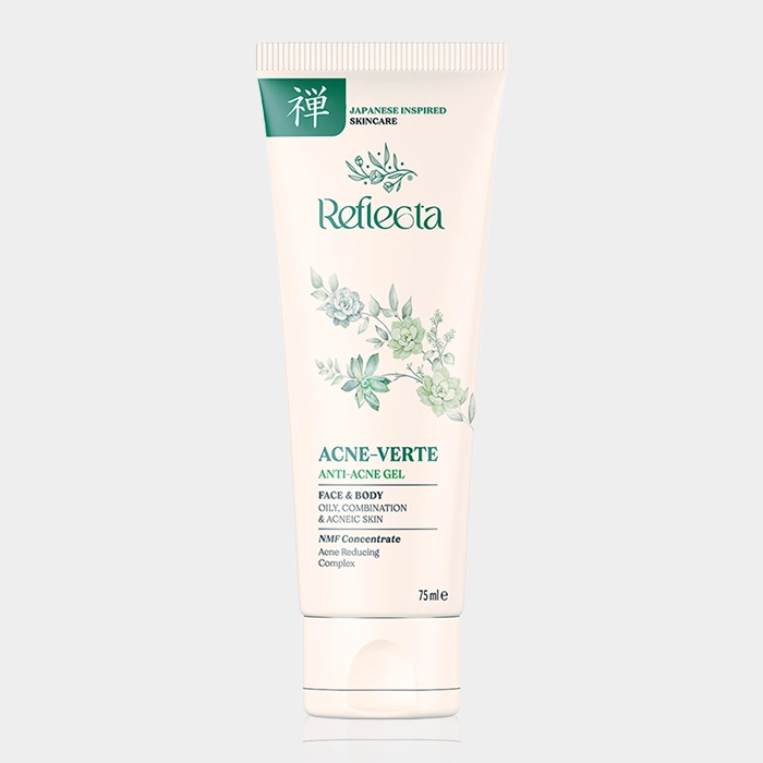 1-reflecta acne verte face and bodژل ضد جوش صورت و بدن رفلکتاy copy ژل ضد جوش صورت و بدن رفلکتا Reflecta Acne-Verte Face & Body Anti-Acne Gel 75ml