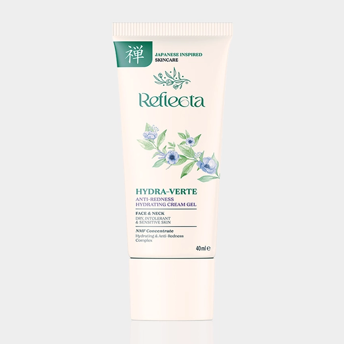 1-reflecta hydra verte cram gel copy کرم ژل مرطوب کننده و ضد قرمزی پوست خشک رفلکتا