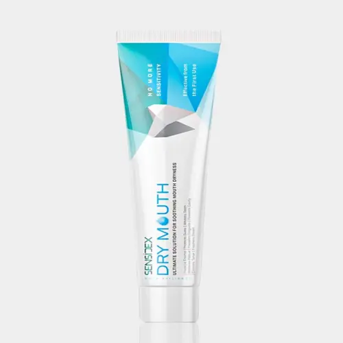 1-sensidex dry mouth copy خمیر دندان ژله ای هیالورونیک اسید سنسیدکس